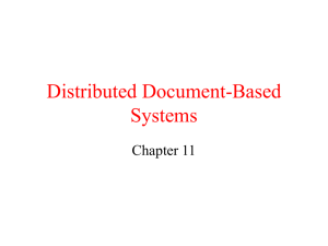 Distributed Document