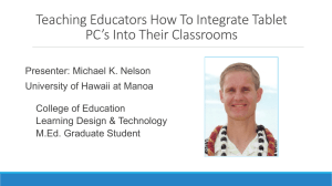 Michael Nelson-TCC Presentation-03172015
