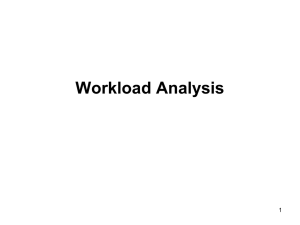 Workload Analysis