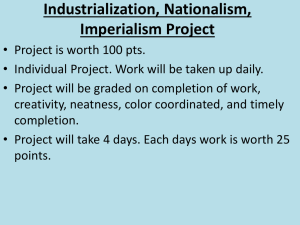 Industrialization. Create Advertisement for the Cotton Gin