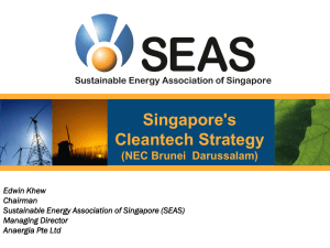 Singapore's Cleantech Strategy