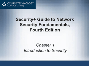 Security+ Guide to Network Security Fundamentals, Fourth Edition