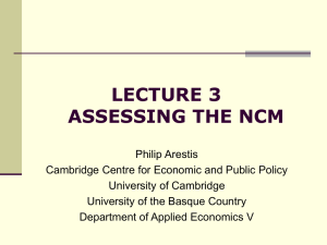 Assessing the New Consensus Macroeconomics