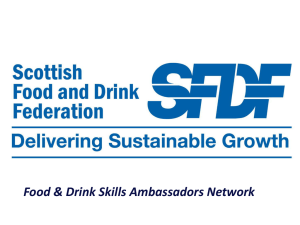 Food & Drink Ambassadors - Scottish Food and Drink Federation