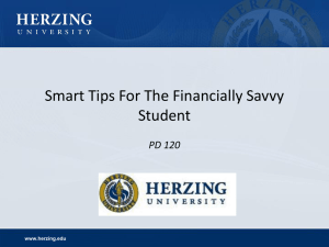 Smart Tips For The Financially Savvy Student