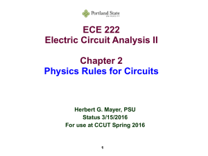 Physics for ECE 222