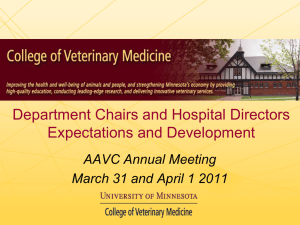 Dr. Trevor Ames - American Association of Veterinary Clinicians