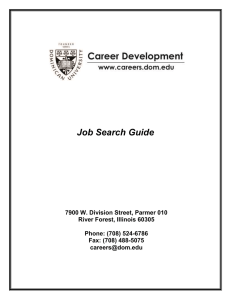 Job Search Guide - Dominican University