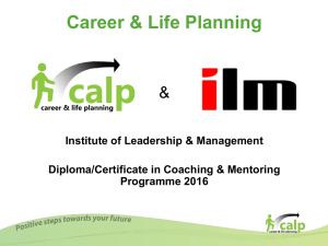 Level 6 Qualifications in Coaching & Mentoring