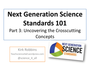 NGSS 101 Part 3 PPT - Science for All