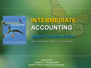 Intermediate Accounting, Seventh Canadian Edition