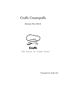 Cruffs Creampuffs - Edwards School of Business