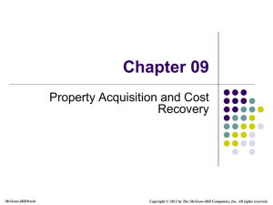 Depreciation - McGraw Hill Higher Education