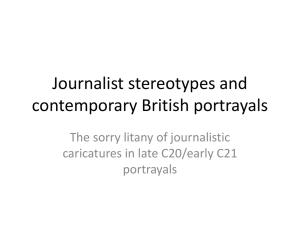 JN812 week 11 stereotypes and contemporary British film and TV
