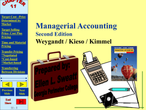 Chapter 3- Process Cost Accounting