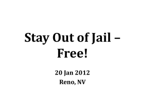 Stay Out of Jail
