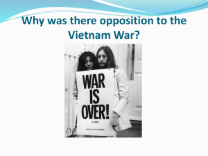 Protest Vietnam War Why