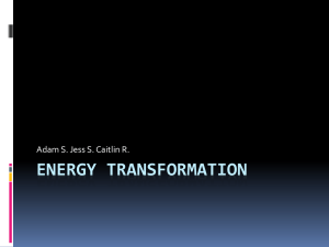 Energy Transformation - Hopkinton School District
