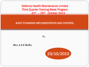 Training - Defence Health Maintenance Ltd