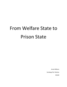 From Welfare State to Prison State