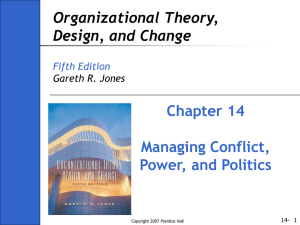 Pondy's Model of Organizational Conflict