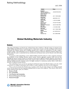 Rating Methodology July 2006