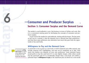 6 Consumer and Producer Surplus &gt;&gt;