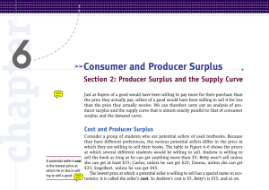 6 Consumer and Producer Surplus &gt;&gt;