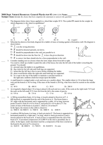 2008 Dept. Natural Resources: General Physics test 03  Name:__________ ID:__________