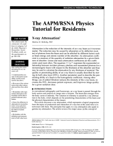 The AAPWRSNA Physics Tutorial
