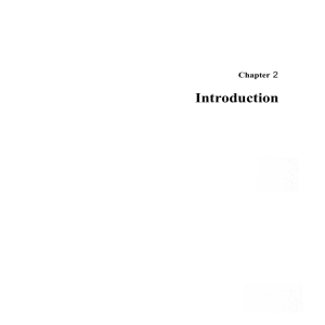 Introduction 2 Chapter