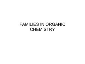 FAMILIES IN ORGANIC CHEMISTRY