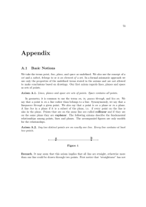 Appendix A.1 Basic Notions