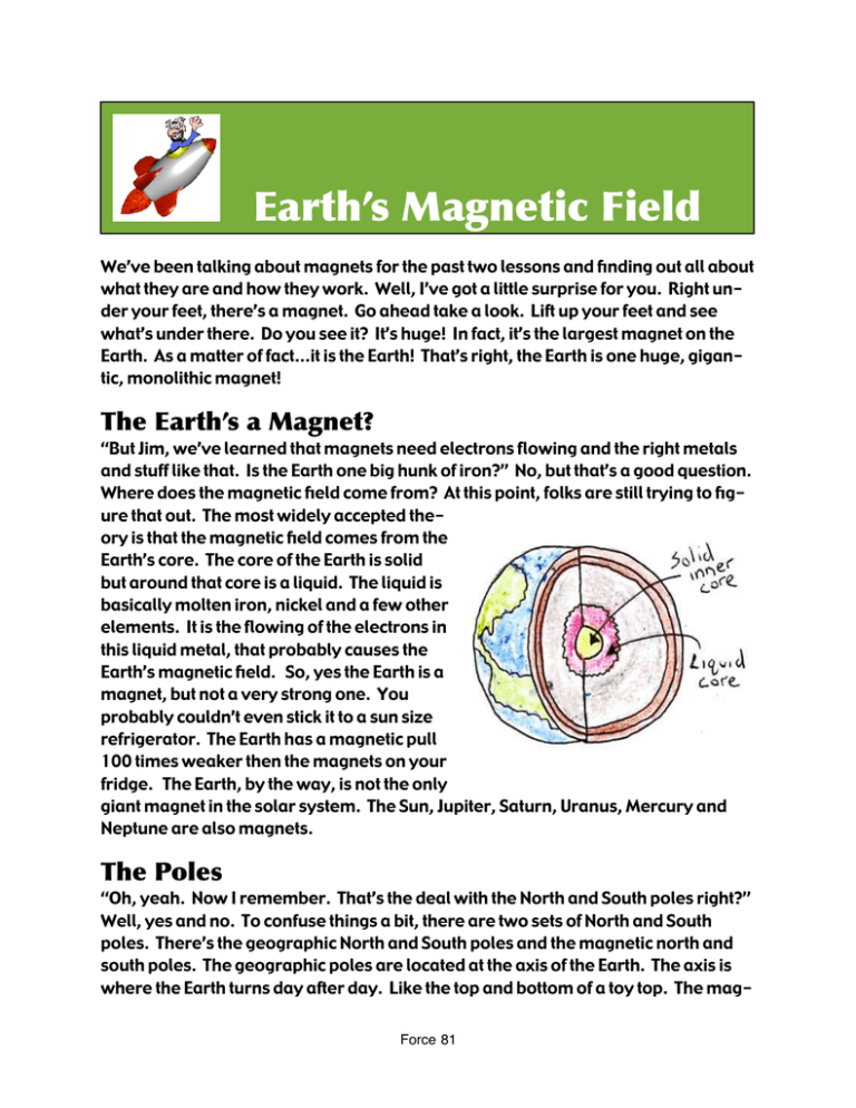 essay on earth's magnetic field