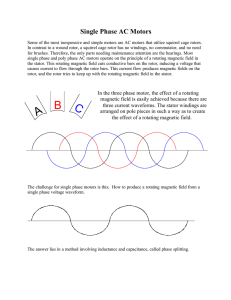 Single Phase AC Motors