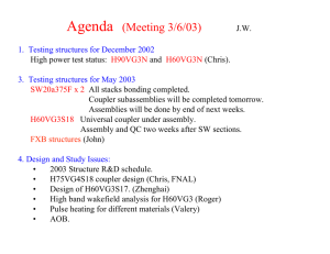 Agenda (Meeting 3/6/03)