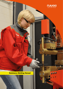 Resistance Welding Manual