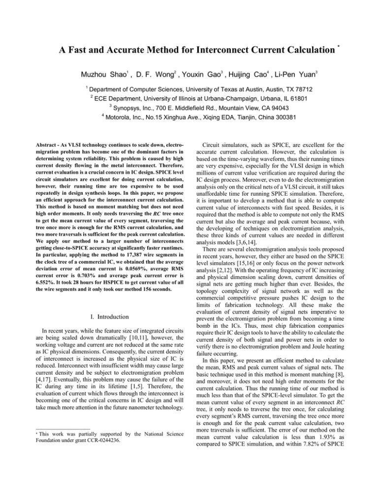 a-fast-and-accurate-method-for-interconnect-current-calculation