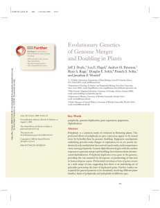 Evolutionary Genetics of Genome Merger Further