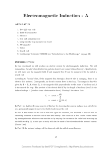 Electromagnetic Induction - A APPARATUS