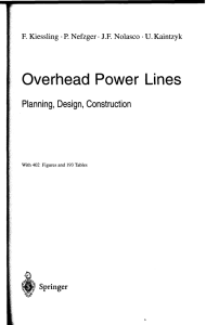 Overhead Power Lines Planning, Design, Construction Springer