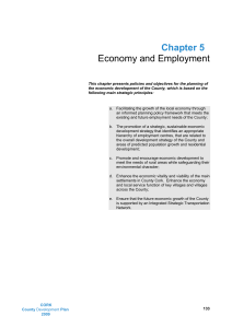 Chapter 5  Economy and Employment