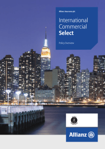International Commercial Select Policy Overview