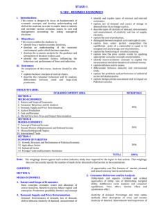 STAGE-1 S-102 - BUSINESS ECONOMICS