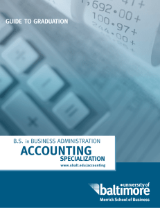 ACCOUNTING  SPECIALIZATION