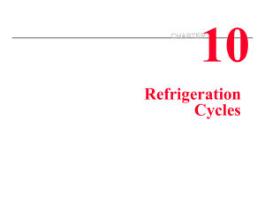 10 Refrigeration Cycles CHAPTER