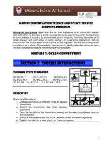 Marine Conservation Science and Policy Service learning Program