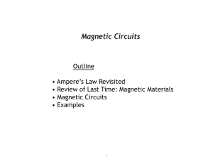 Magnetic Circuits