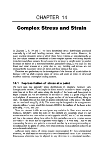 CHAPTER 14 Complex Stress and Strain