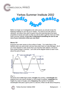 Yerkes Summer Institute 2002